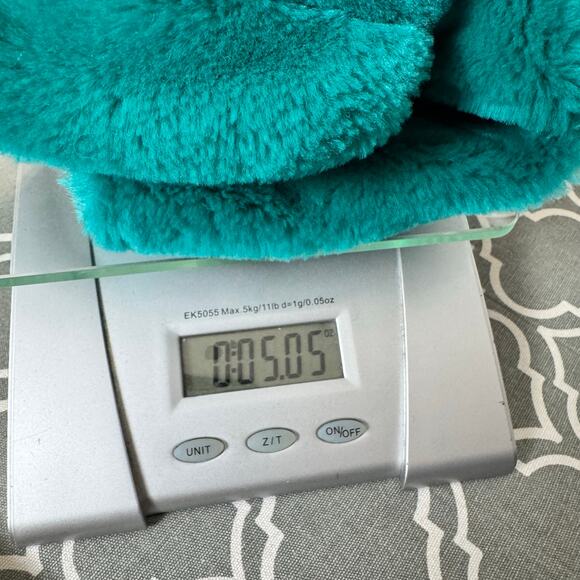 Dakin Vintage Dinosaur Puppet 1991 Plush Toy Green 12" Triceratops Hornsly - Picture 10 of 10